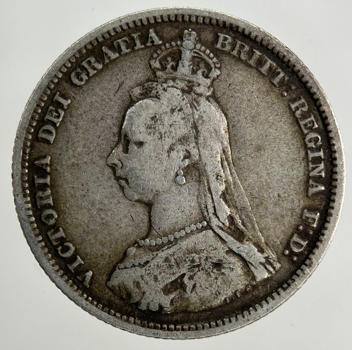 1887 Victoria Shilling Silver Coin | Collectable Grade
