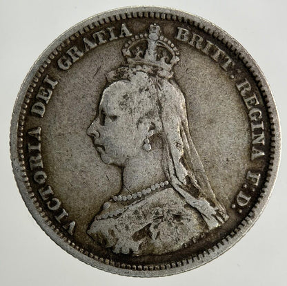 1887 Victoria Shilling Silver Coin | Collectable Grade