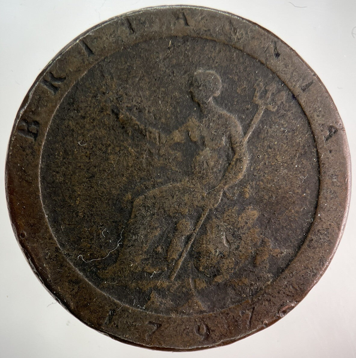 1797 George III 3rd Cartwheel One Penny Coin | Collectable Grade