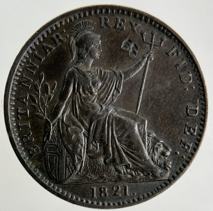 1921 George IV Farthing Coin | Very High Grade