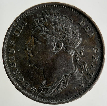 1921 George IV Farthing Coin | Very High Grade