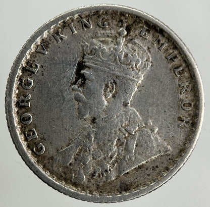 1919 India 1/4 Quarter Rupee Silver Coin | Very High Grade