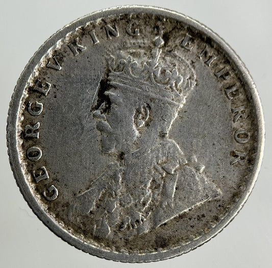 1919 India 1/4 Quarter Rupee Silver Coin | Very High Grade