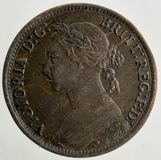 1891 Victoria Farthing Coin | Very High Grade