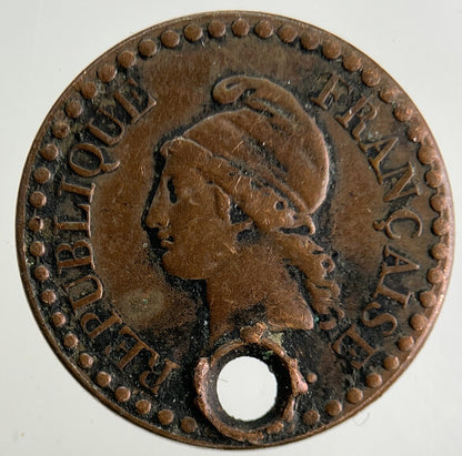 1848 France Un 1 Centime Coin | Collectable Grade