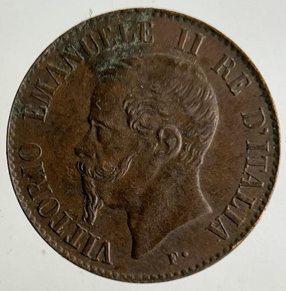 1867 Italy 1 Centesimo Coin | Very High Grade