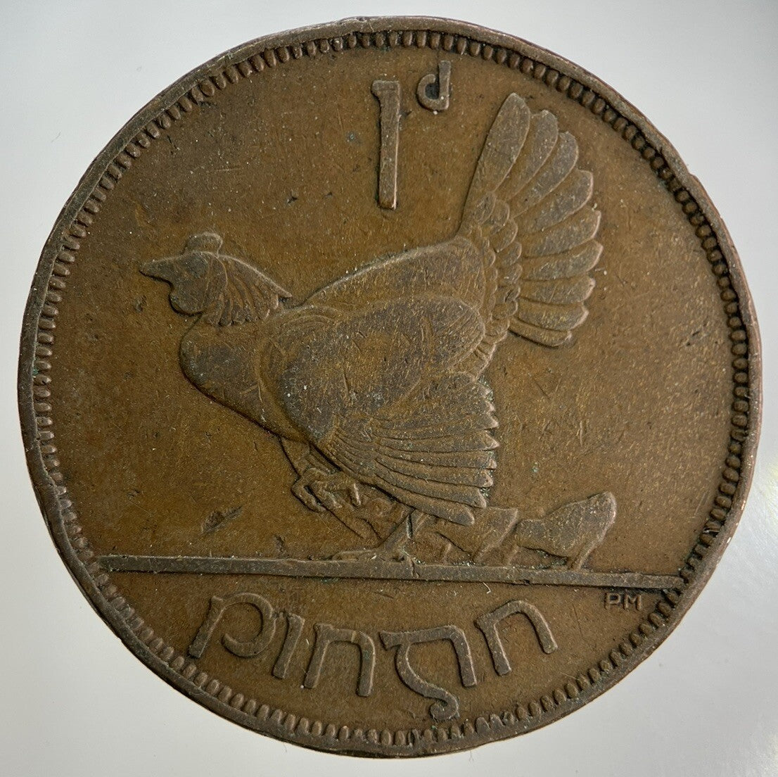 1937 Irish One Penny Coin | Collectable Grade