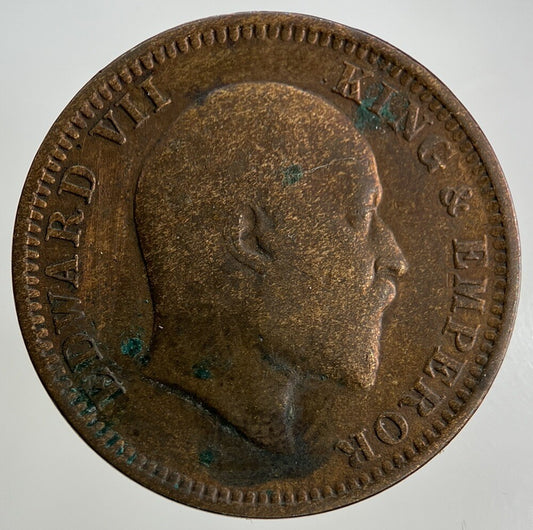 1910 India 1/4 Quarter Anna Coin | Fine Collectable Grade