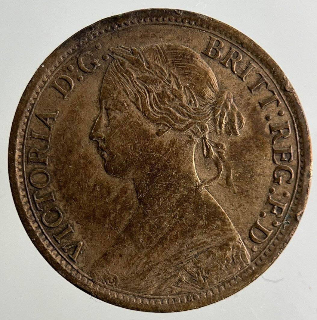 1862 Victoria Farthing Coin | Fine Collectable Grade