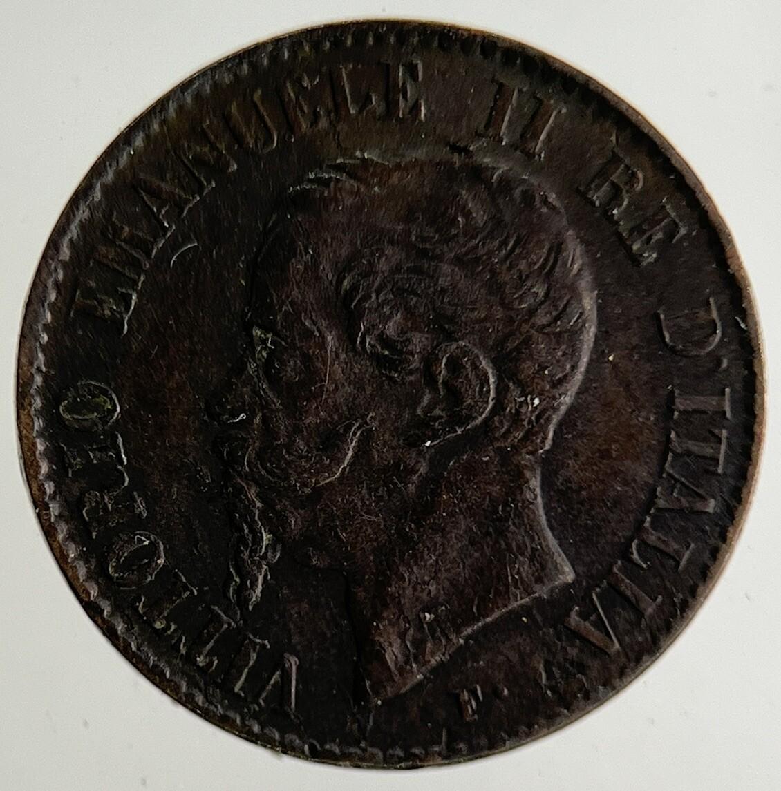1867 Italy 1 Centesimo Coin | Very High Grade