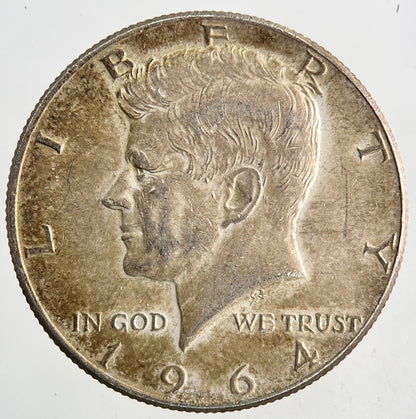 1964 US USA Kennedy Half Dollar Silver Coin | Very High Grade