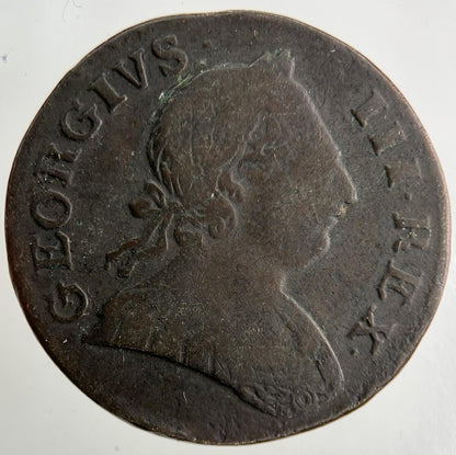 1775 George III 3rd Half-Penny Coin | Fine Collectable Grade