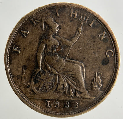 1883 Victoria Farthing Coin | Fine Collectable Grade