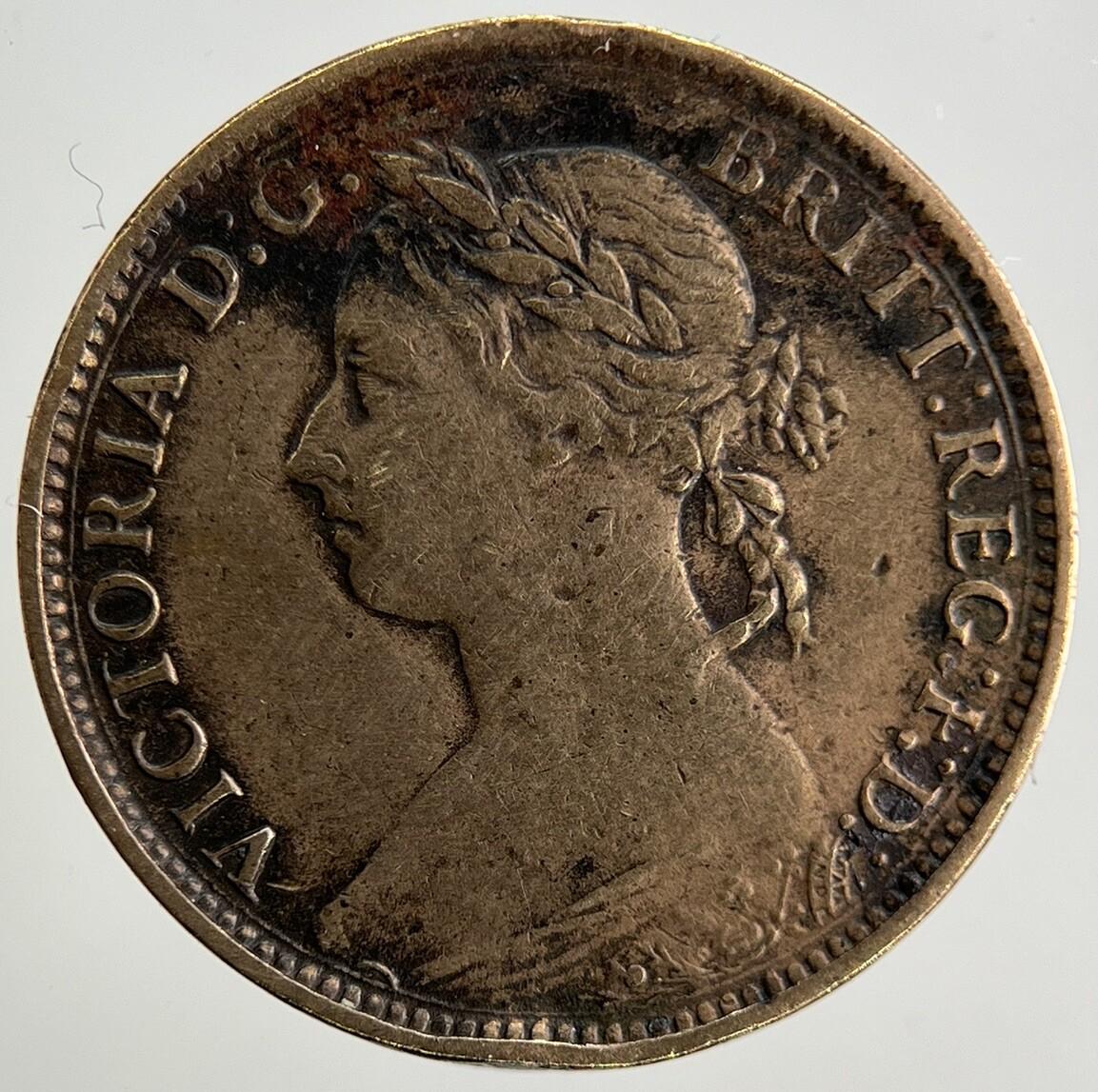 1883 Victoria Farthing Coin | Fine Collectable Grade