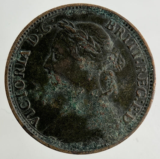 1893 Victoria Farthing Coin | Fine Collectable Grade