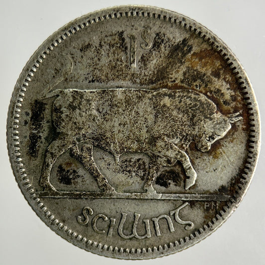 1933 Irish Shilling Silver Coin | Collectable Grade