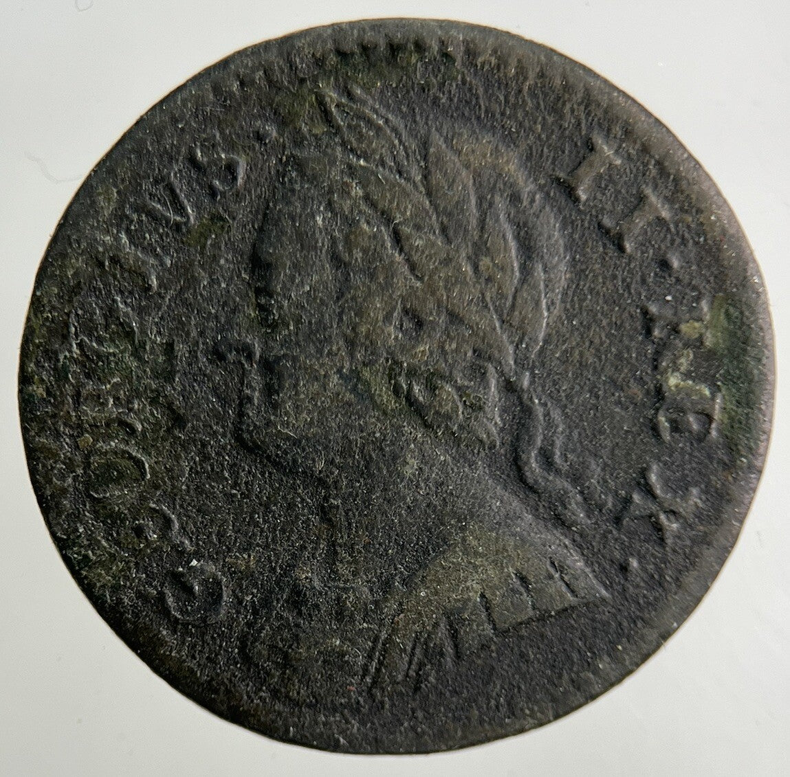 1746 George II 2nd Farthing Coin | Fine Collectable Grade