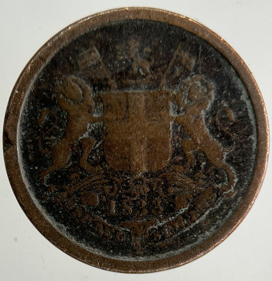 India Bombay Presidency 1/4 Quarter Anna Coin | Collectable Grade