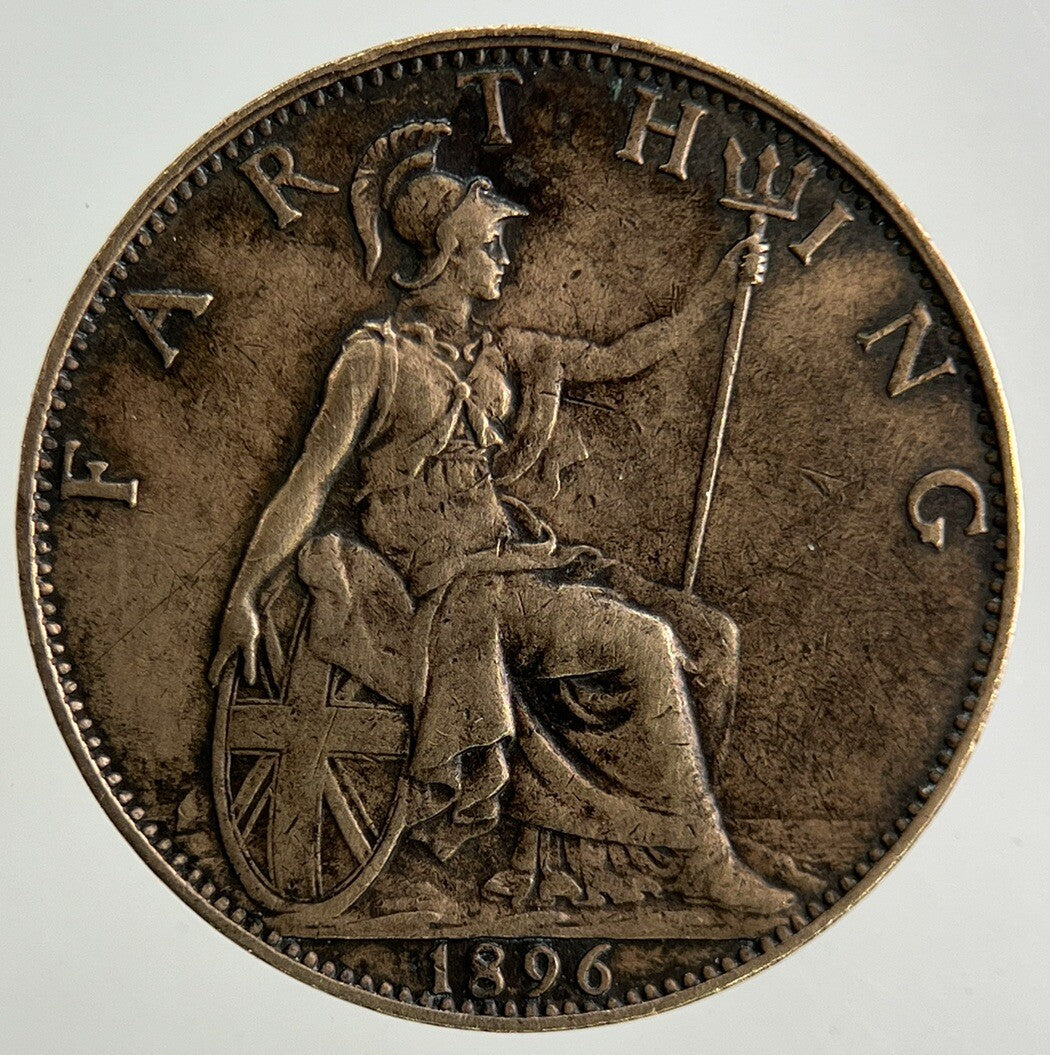 1896 Victoria Farthing Coin | Fine Collectable Grade