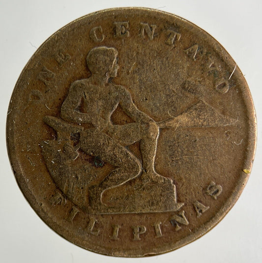 1911 Philippines One 1 Centavo Coin | Collectable Grade