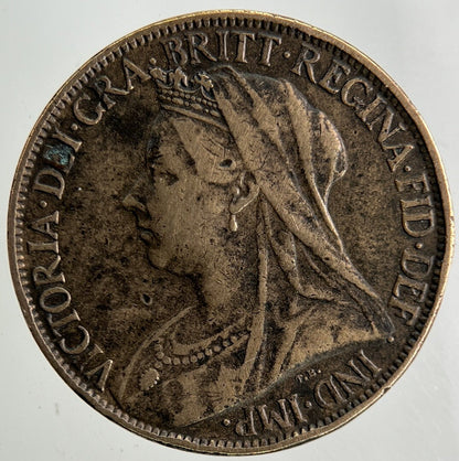 1900 Victoria Farthing Coin | Fine Collectable Grade