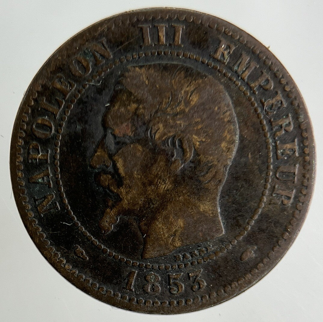 1853 France 2 Centimes Coin | Collectable Grade