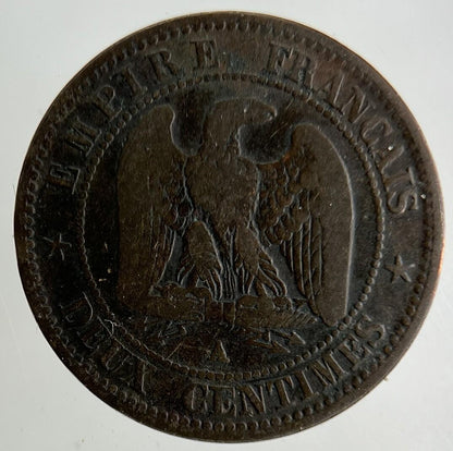 1853 France 2 Centimes Coin | Collectable Grade