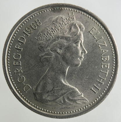1968 Elizabeth II 2nd 5p Five-Pence Coin | Fine Collectable Grade