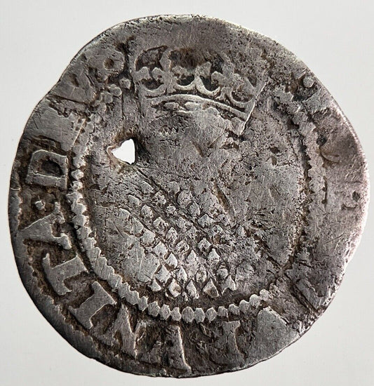 1604-1619 James I 1st Half-Groat Hammered Silver Coin | Collectable Grade a9770