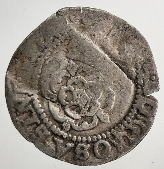 1604-1619 James I 1st Half-Groat Hammered Silver Coin | Collectable Grade a9293
