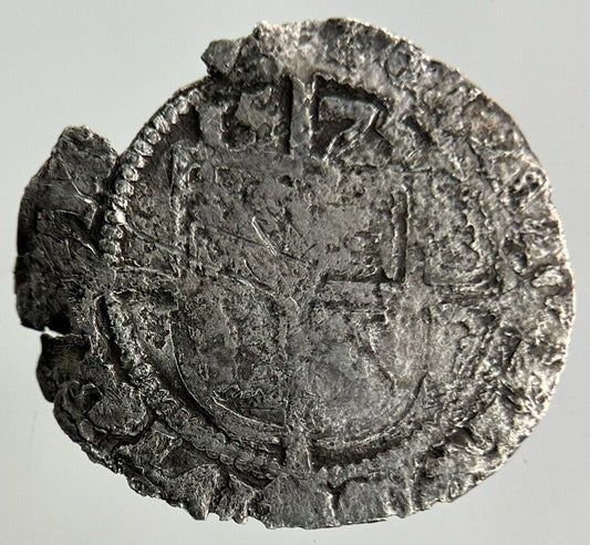 1575 Elizabeth I 1st Threepence Hammered Silver Coin | Collectable Grade