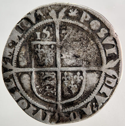 1574 Elizabeth I 1st Sixpence Hammered Silver Coin | Collectable Grade