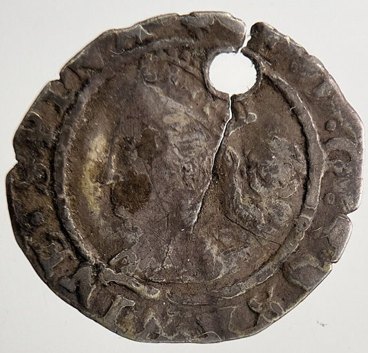 1575 Elizabeth I 1st Threepence Hammered Silver Coin | Collectable Grade | a9034
