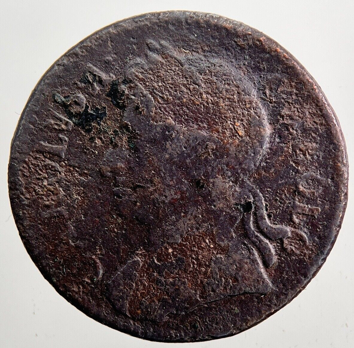 1673 Charles 2nd II Farthing Coin | Collectable Grade | a5953