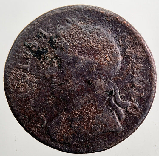 1673 Charles 2nd II Farthing Coin | Collectable Grade | a5953