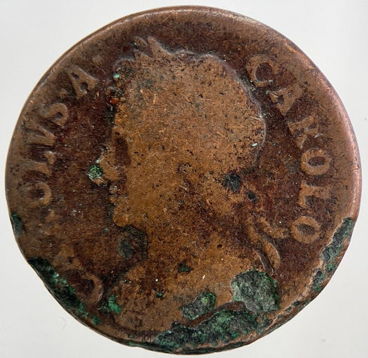 1672 Charles II 2nd Farthing Coin | Collectable Grade