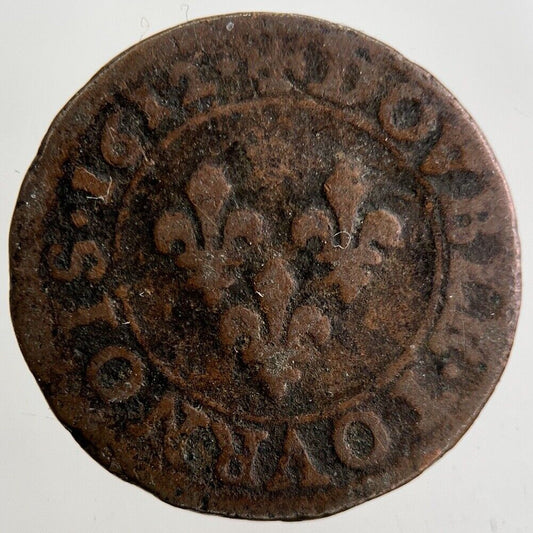 1612 France Double Tournois Coin | Collectable Grade