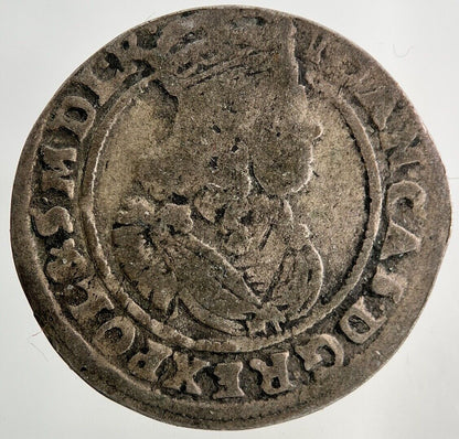 1666 Poland 6 Groschen Silver Coin | Collectable Grade