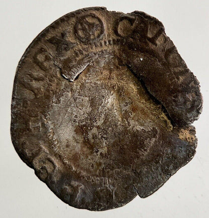 1625-49 Charles I 1st Hammered Penny Silver Coin | Collectable Grade