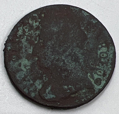 1671 Charles II Farthing | British Copper Coin | Fair Collectable Grade | a1200