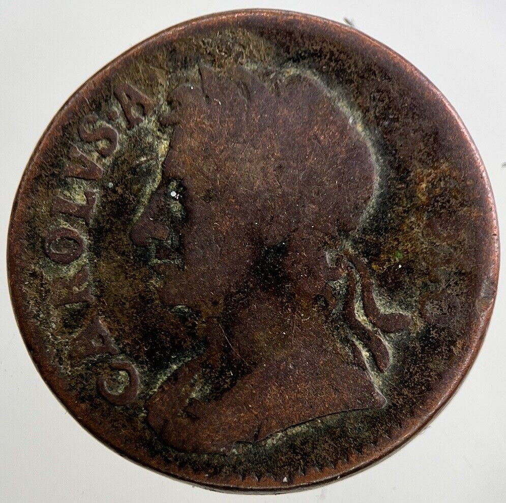 1672 Charles II 2nd Farthing Coin | Collectable Grade