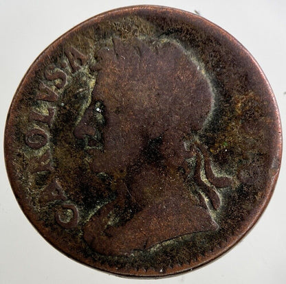 1672 Charles II 2nd Farthing Coin | Collectable Grade
