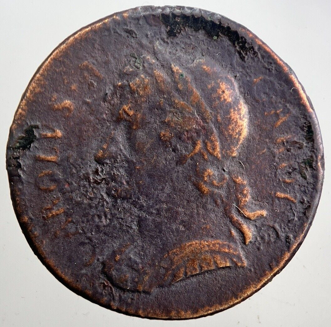 1675 Charles II 2nd Farthing Coin | Fine Collectable Grade | a5967