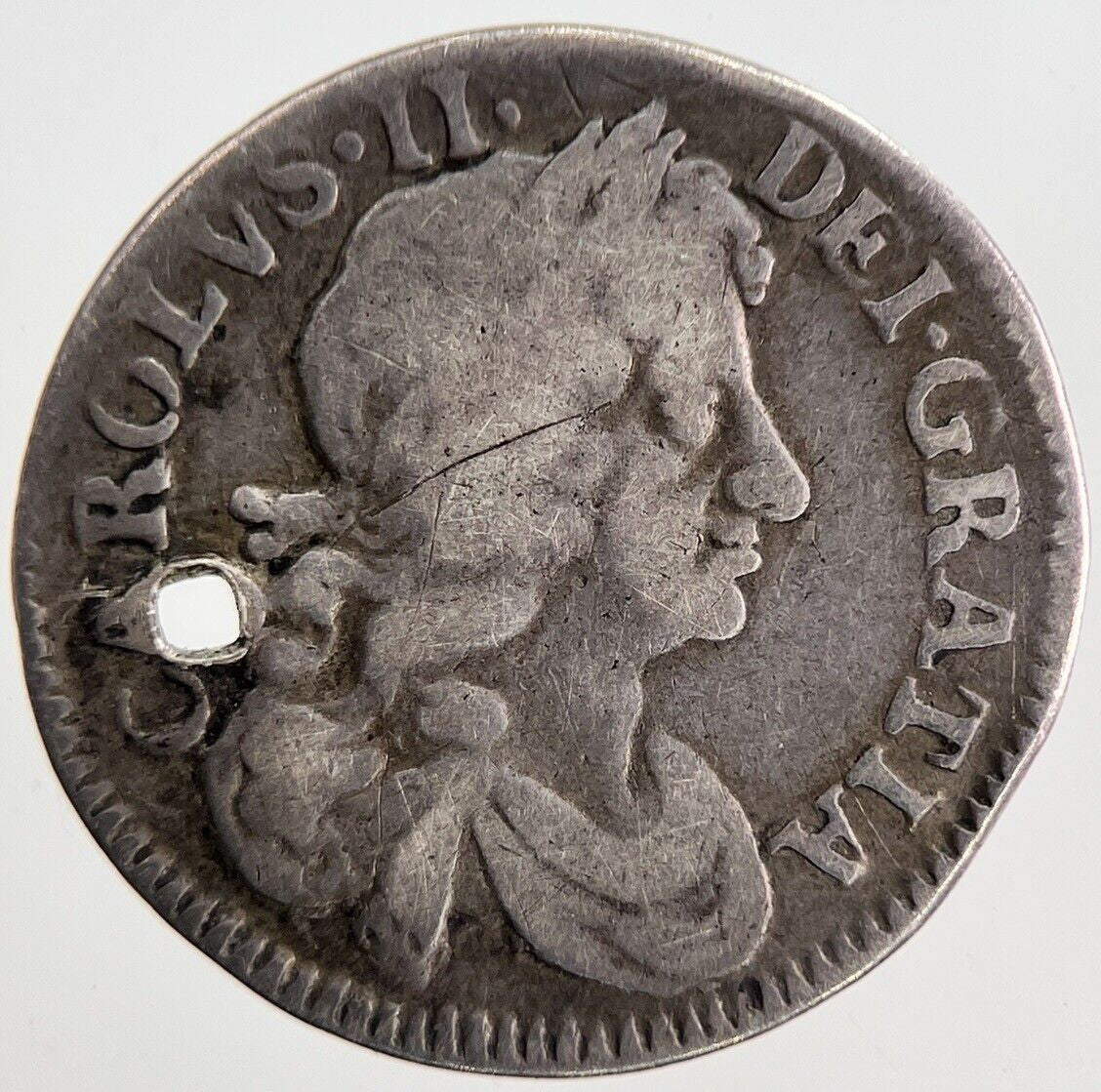 1684 Charles II 2nd Maundy Four-Pence Silver Coin | Collectable Grade | a6918