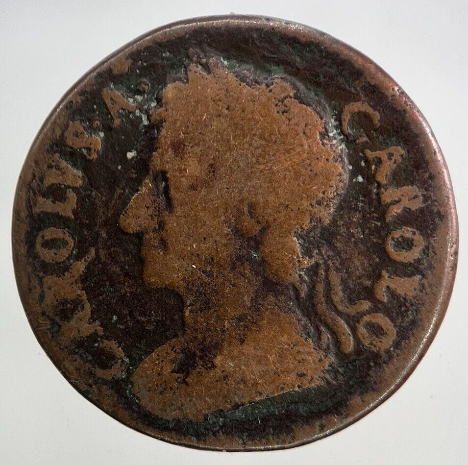 1674 Charles II 2nd Farthing Coin | Collectable Grade