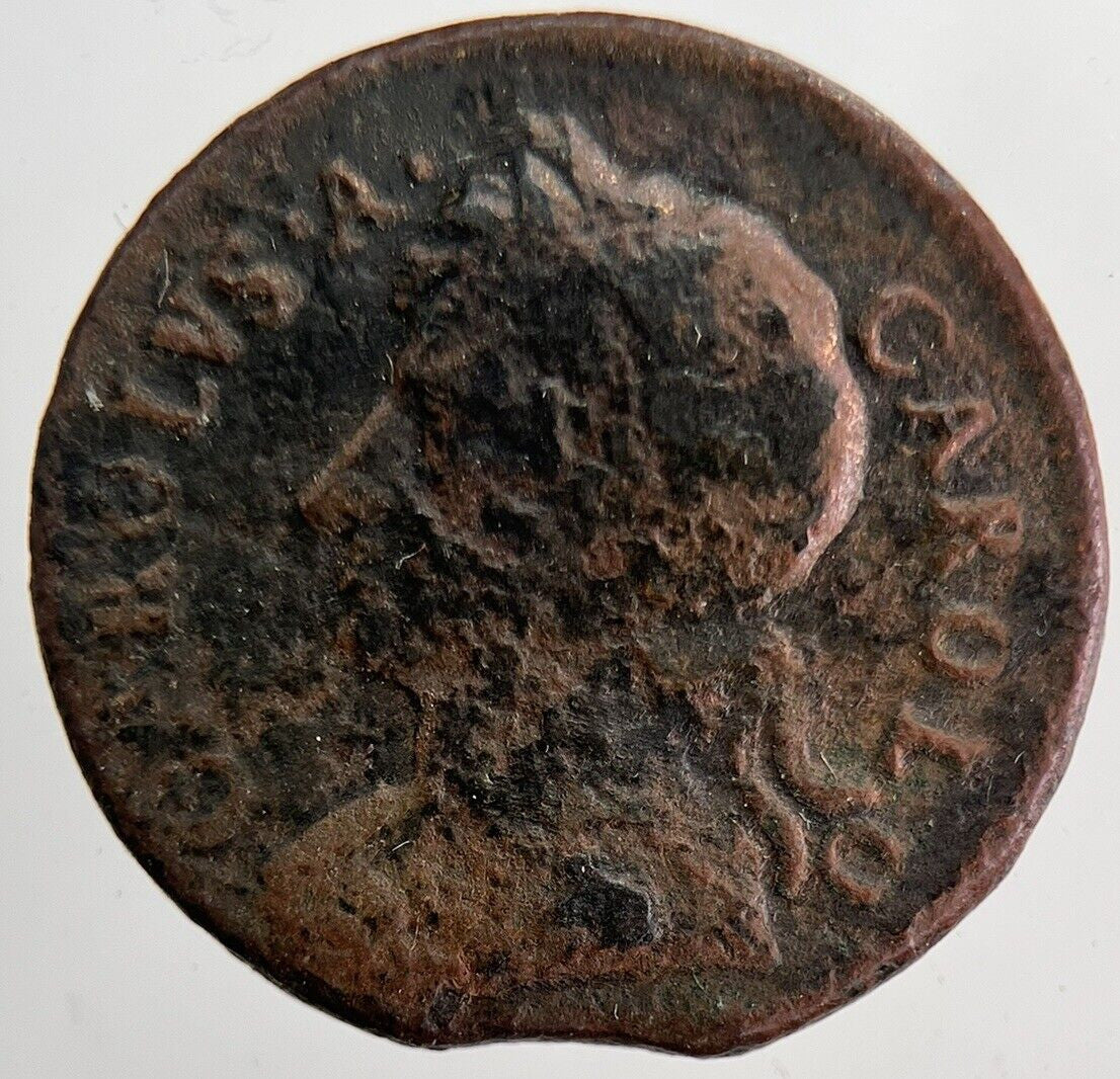 1674 Charles II 2nd Farthing Coin | Collectable Grade | a6261