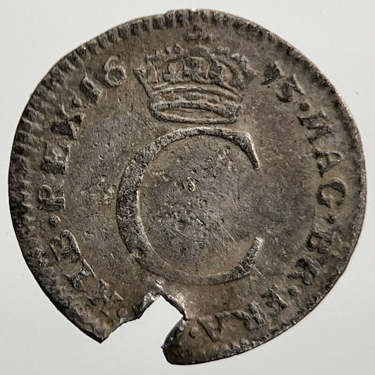 1673 Charles II Maundy Penny | British Silver Coin | Collectable Grade | a595