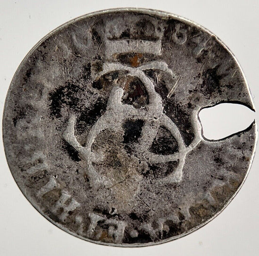 1684 Charles II 2nd Maundy Threepence Silver Coin | Collectable Grade | a6492