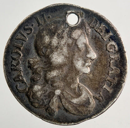 1679 Charles II 2nd Maundy Four-Pence Silver Coin | Fine Collectable Grade