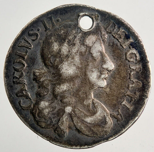 1679 Charles II 2nd Maundy Four-Pence Silver Coin | Fine Collectable Grade